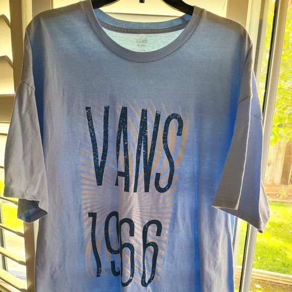 Vans Other - VANS Skater Light Blue Short Sleeve Cotton Shirt Soft Cotton XX Large Me…